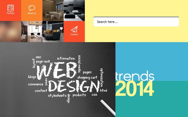 web design trends 2014