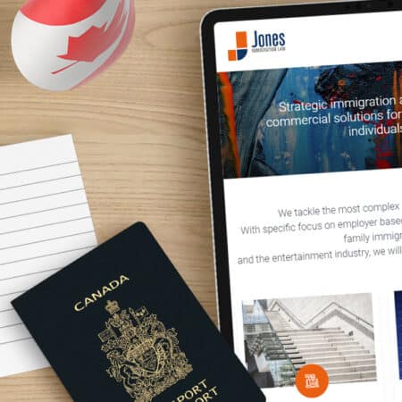 eggs media website design jones immigration law